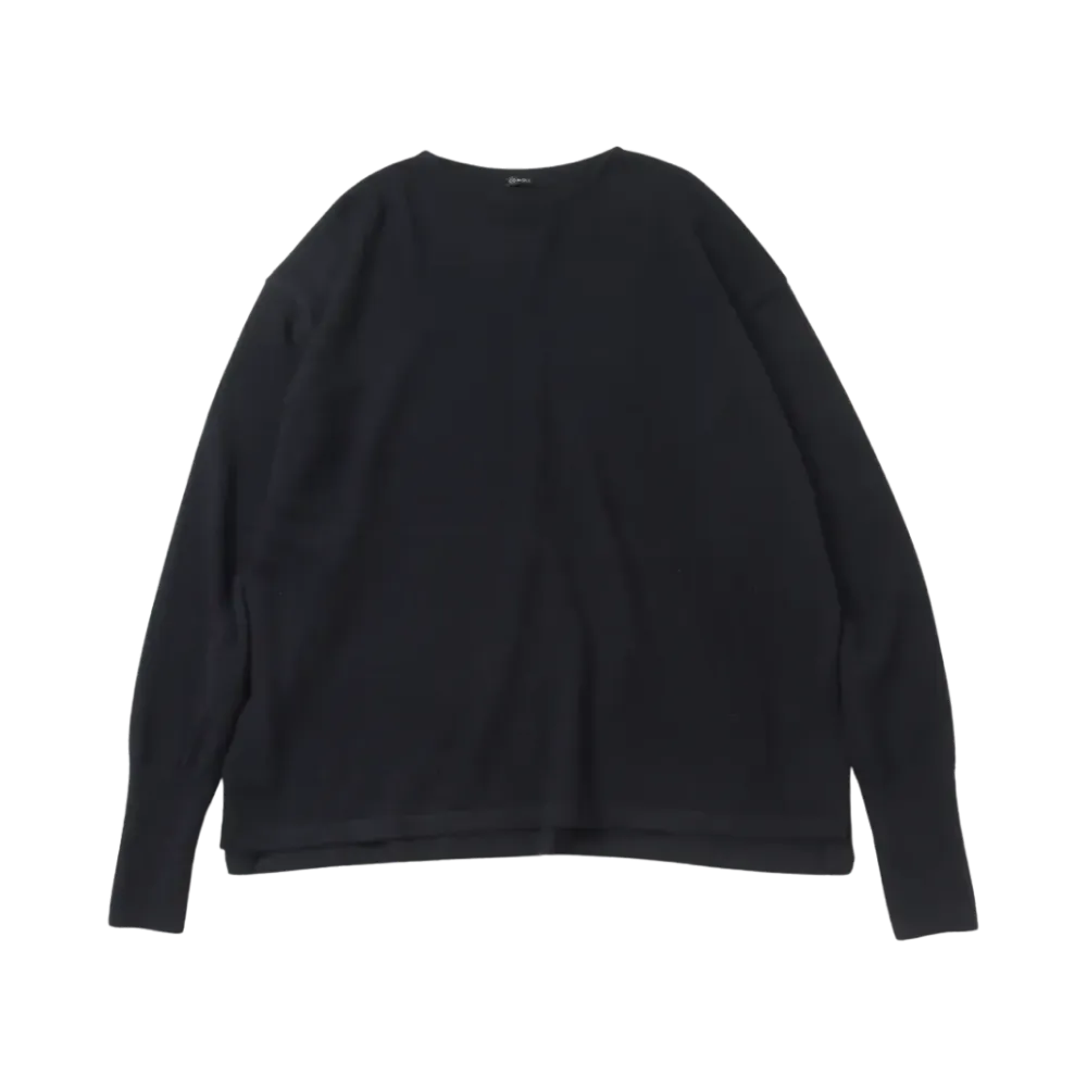 COMOLI Cashmere Knit - 24AW "Navy"