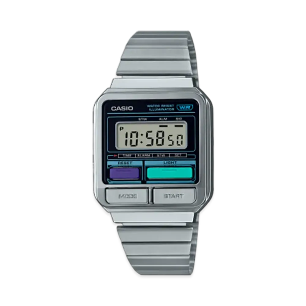 Casio Classic A120WE-1AJF "Silver"