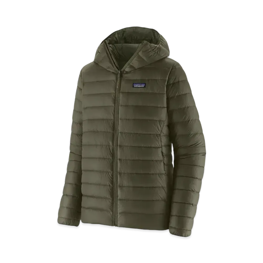 Patagonia Men's Down Sweater Hoodie "Needle Green"