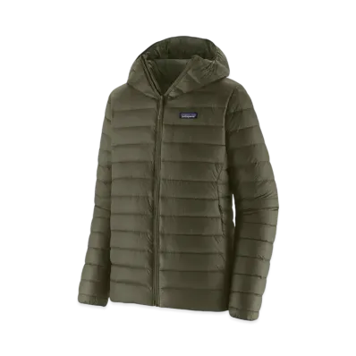 Patagonia Men's Down Sweater Hoodie "Needle Green"