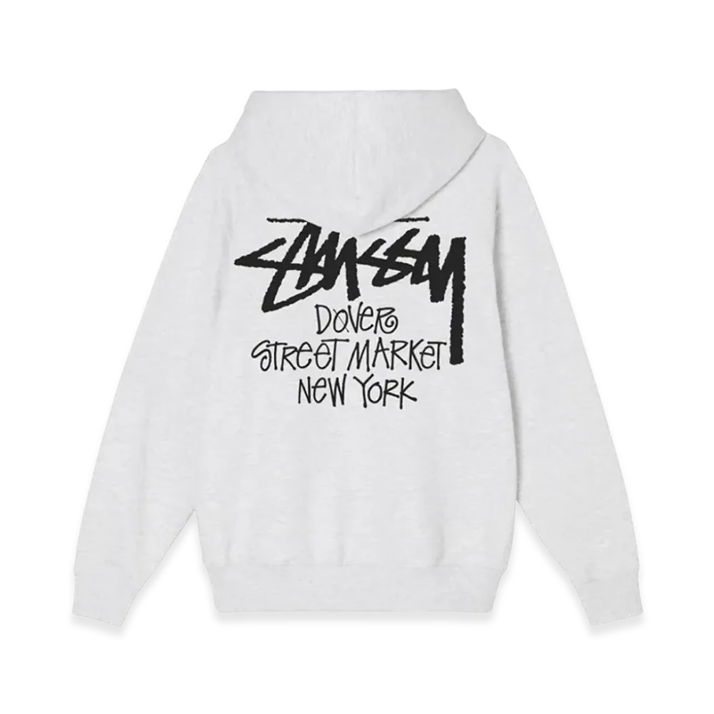 Stussy Stock DSM New York Hoodie 2022 "Ash Heather"