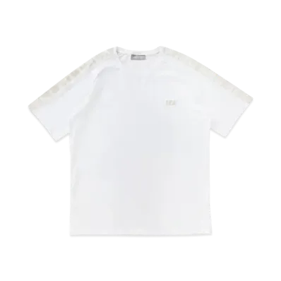 WIND AND SEA WDS (GET FIT BACK ) SHOULDER LINE OVER S/S TOP "White"