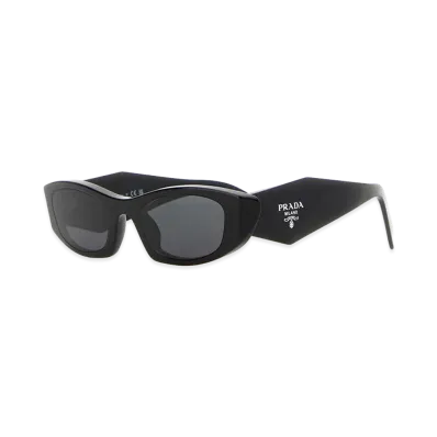 PRADA Women's Acetate Sunglasses "Black"