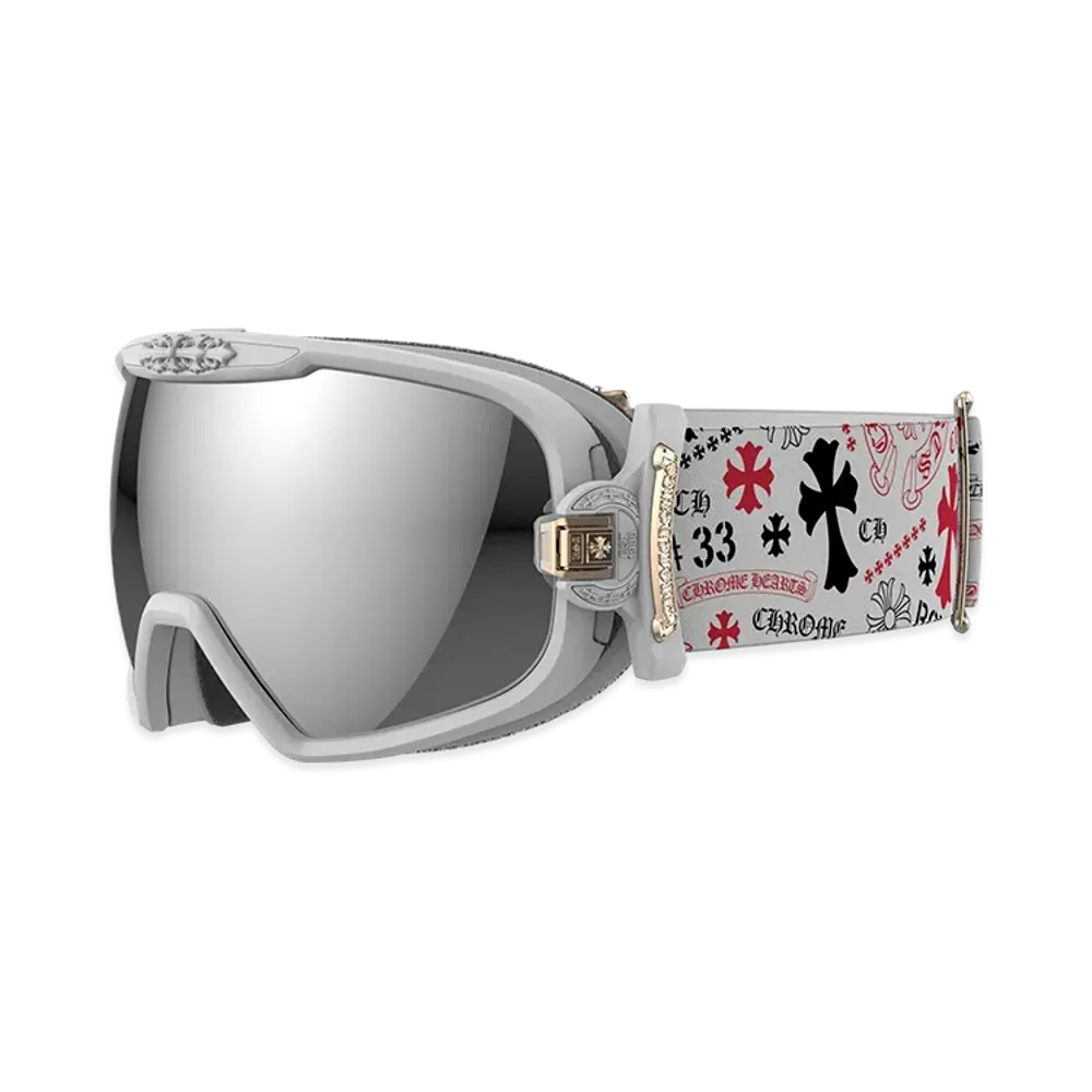 Chrome Hearts Snow Goggles "White"