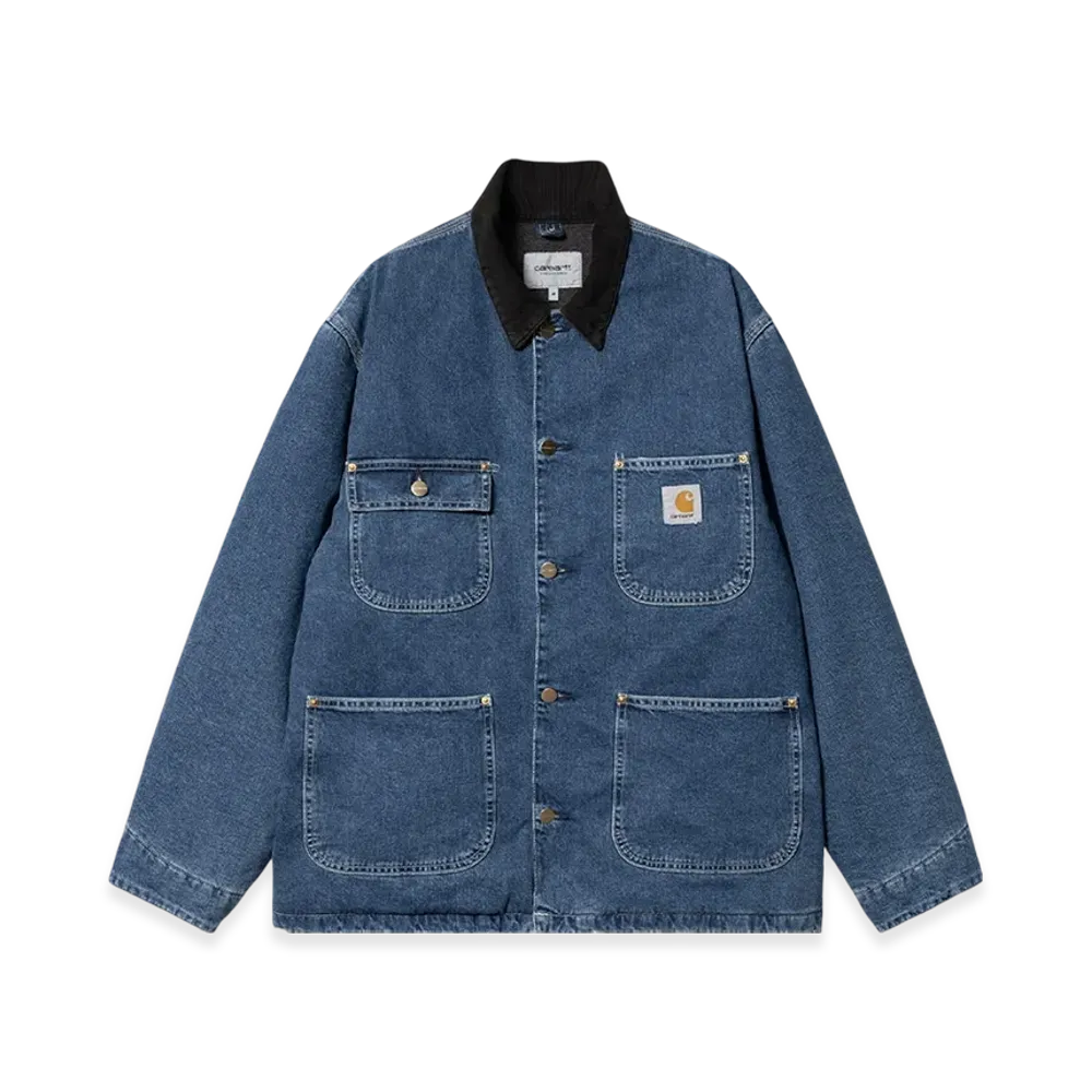 Carhartt WIP Norco Blue Denim OG Chore Coat "Blue Stone Washed"