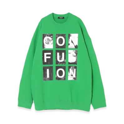 UNDERCOVER Cotton Sweat Big Pullover "L.Green"
