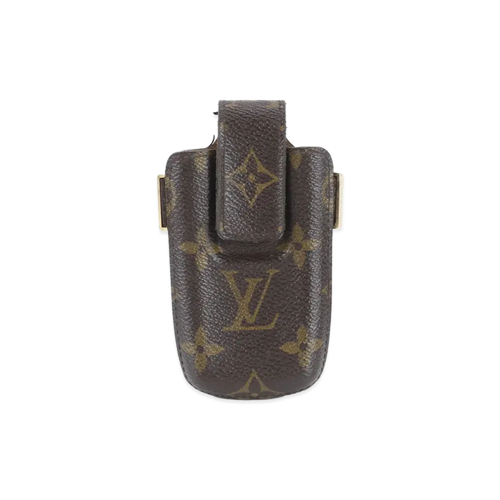 Louis Vuitton Etui Telephonique International Monogram "Brown"