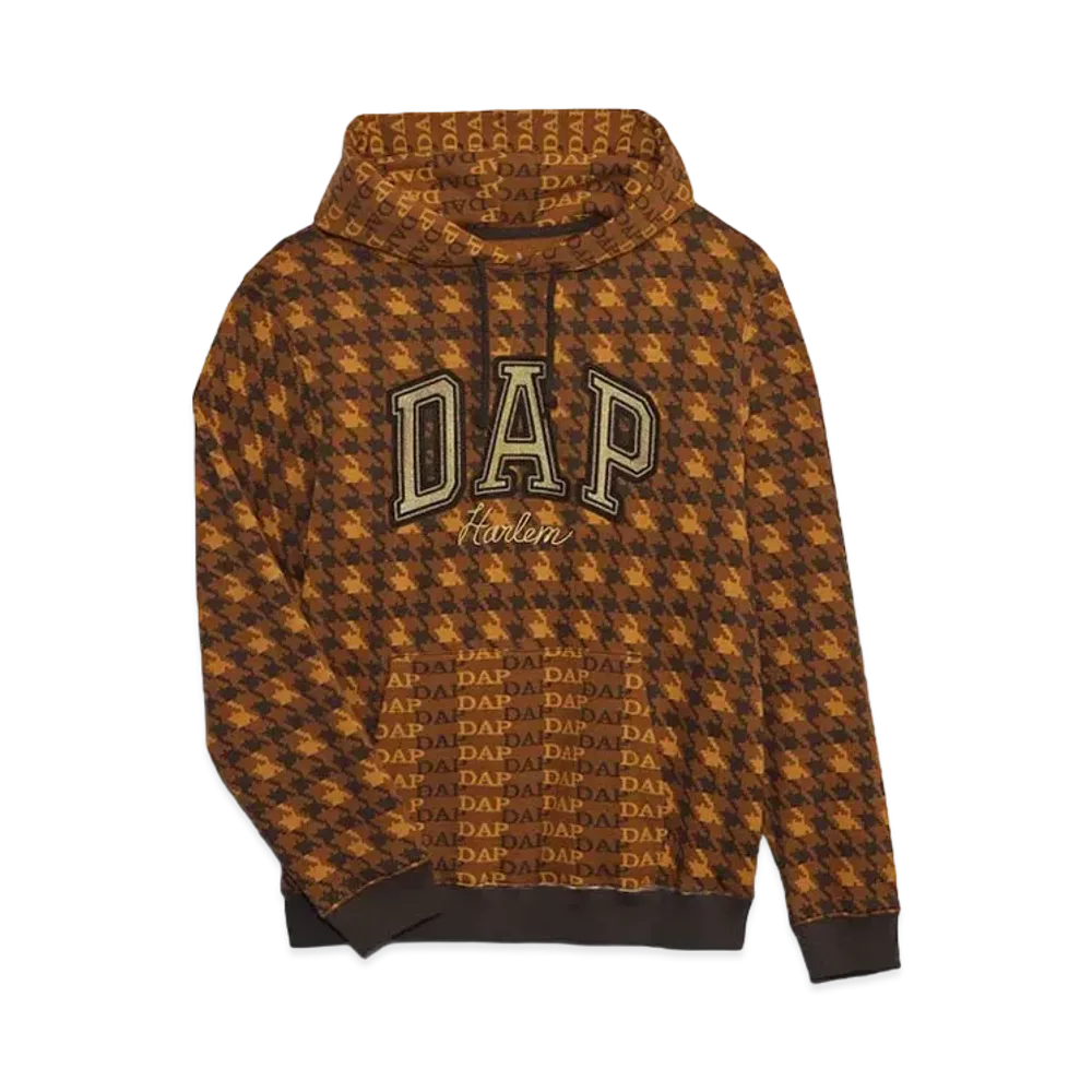 GAP DAP Logo Parka Unisex "Brown Houns Tooth"