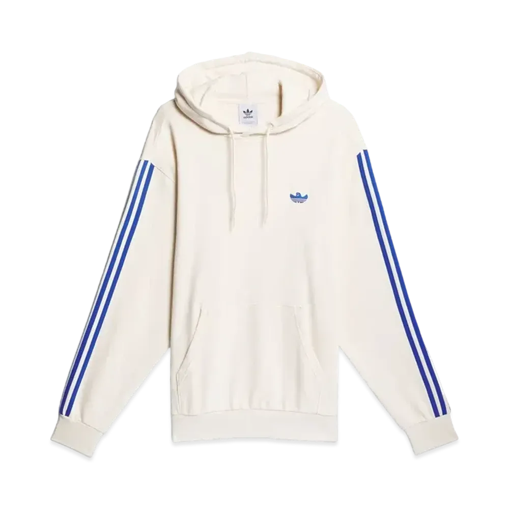 adidas Originals Shmoofoil Featherweight Hoodie "Wonder White/Team Royal Blue"