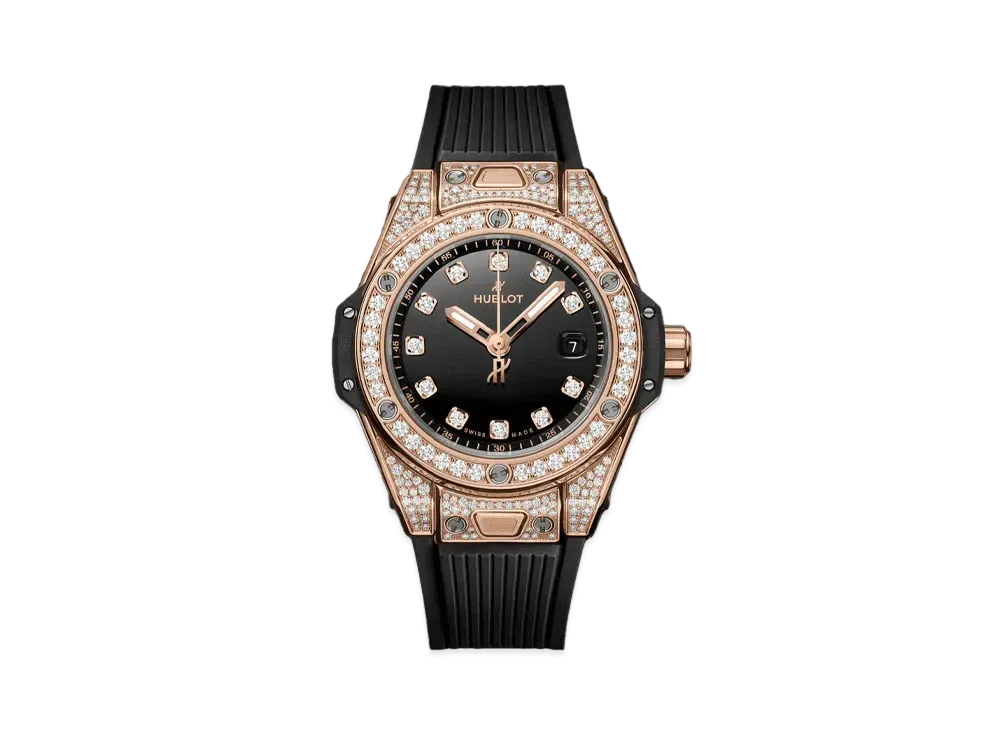 HUBLOT Big Bang One Click King Gold Pave 33mm