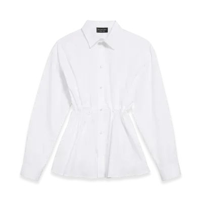BALENCIAGA Women's Hourglass Shirt "White"