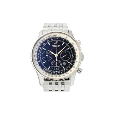 Breitling Navitimer Montbrillant "Black/Stainless Steel"
