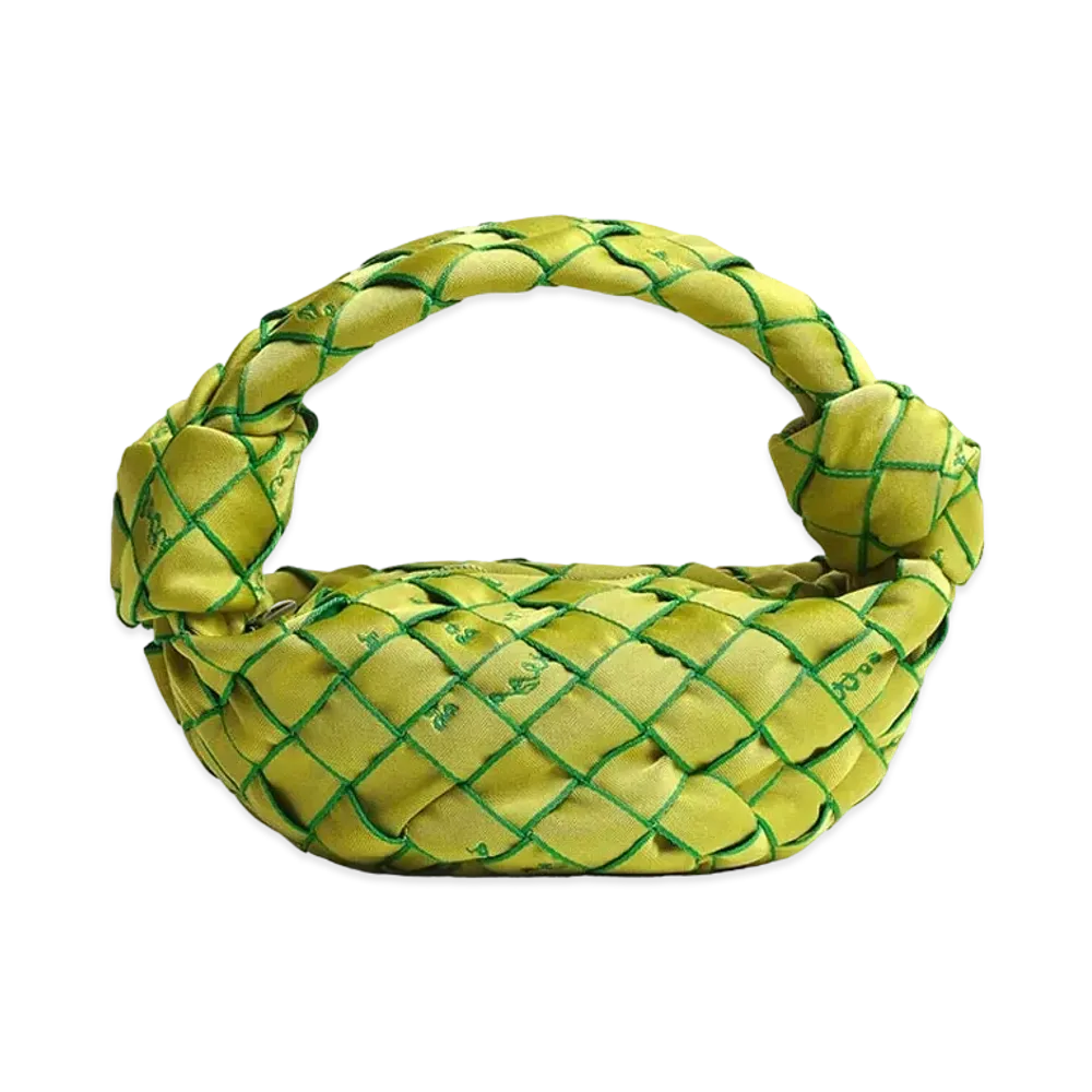 Bottega Veneta Double Knot "Kiwi/Parakeet"