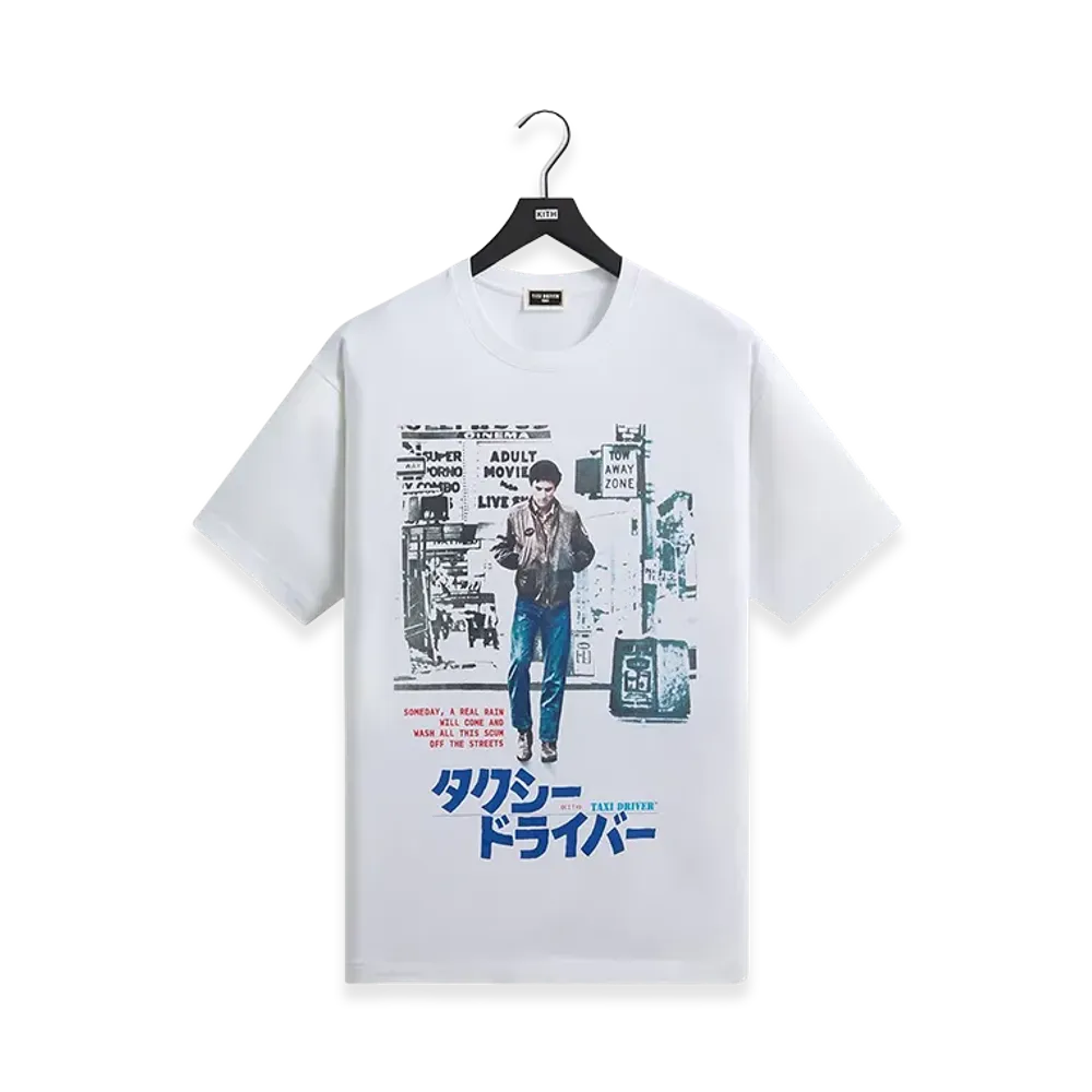 Kith x Taxi Driver Japanese Poster Standard Tee "White"