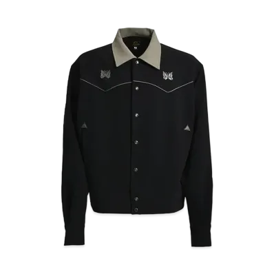 Needles x NUBIAN Piping Cowboy Jacket (Exclusive) "Black"