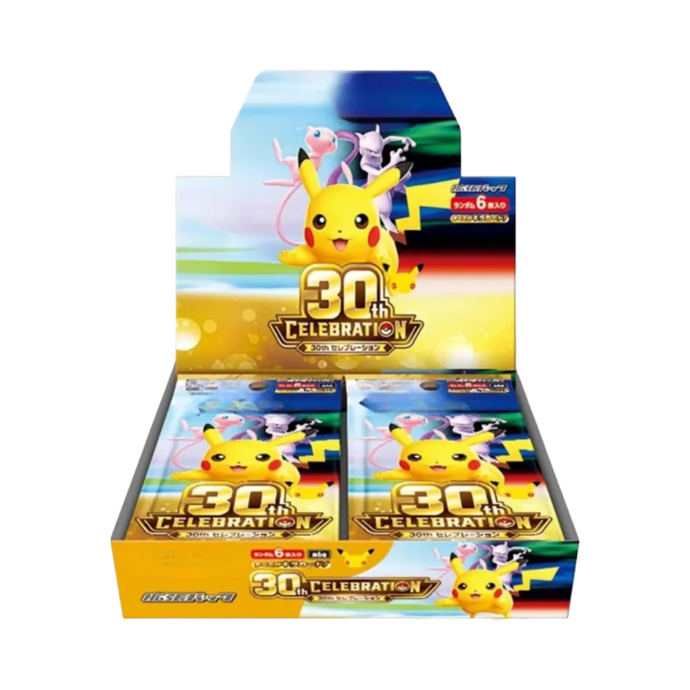 ポケモンカードゲームMEGA 拡張パック「30th CELEBRATION」ボックス