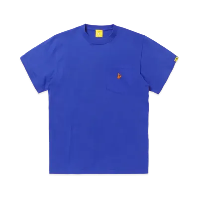 FR2 One point Icon Pocket T-shirt(Blue) "Orange"