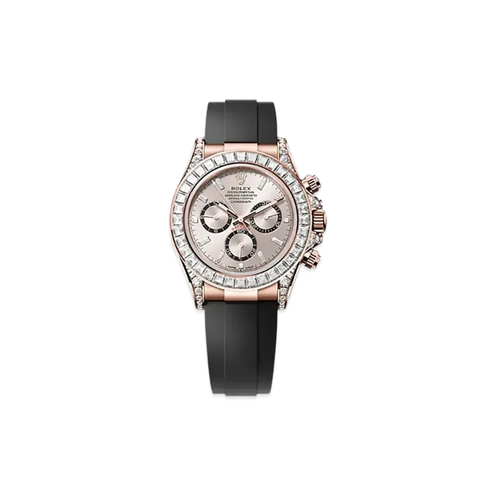 ROLEX Cosmograph Daytona 40mm Everose Gold Diamond 126535TBR "Sundust"