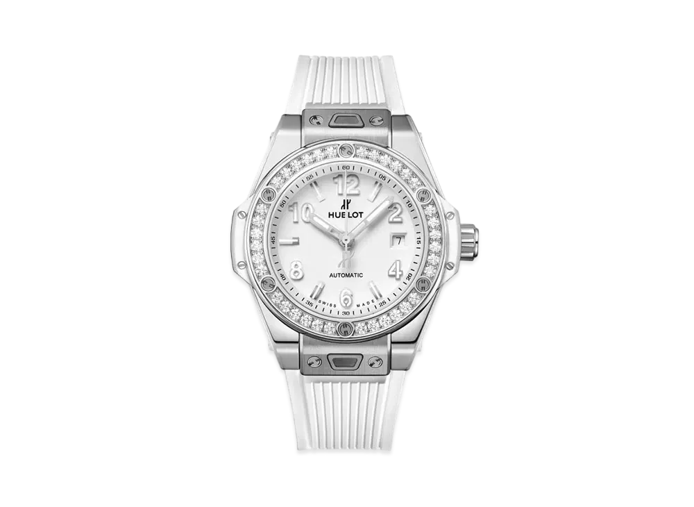 HUBLOT Big Bang One Click Steel White Diamonds 33mm