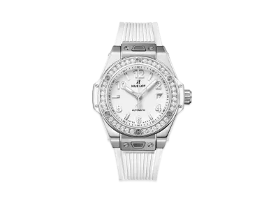 HUBLOT Big Bang One Click Steel White Diamonds 33mm