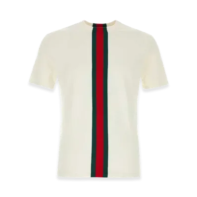 GUCCI Knit T-Shirt "White"