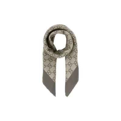 GUCCI Women's Printed Silk Foulard "Printed"