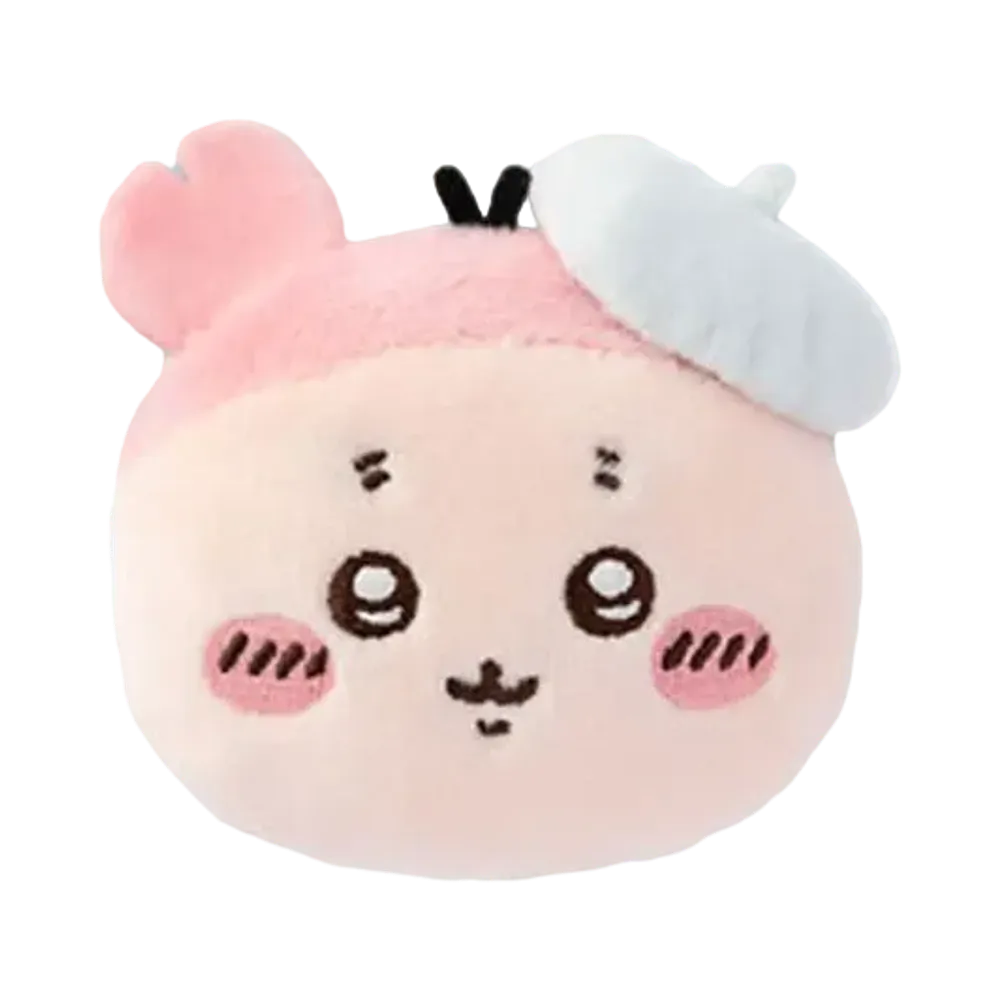 Gray Parka Service "Tokyo souvenir OKAO Plush Badges" -Chiikawa- Furuhonya