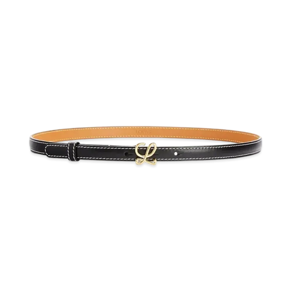 LOEWE Belt "Black/Gold"