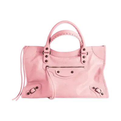 BALENCIAGA Le City Medium Bag "Vintage Pink"