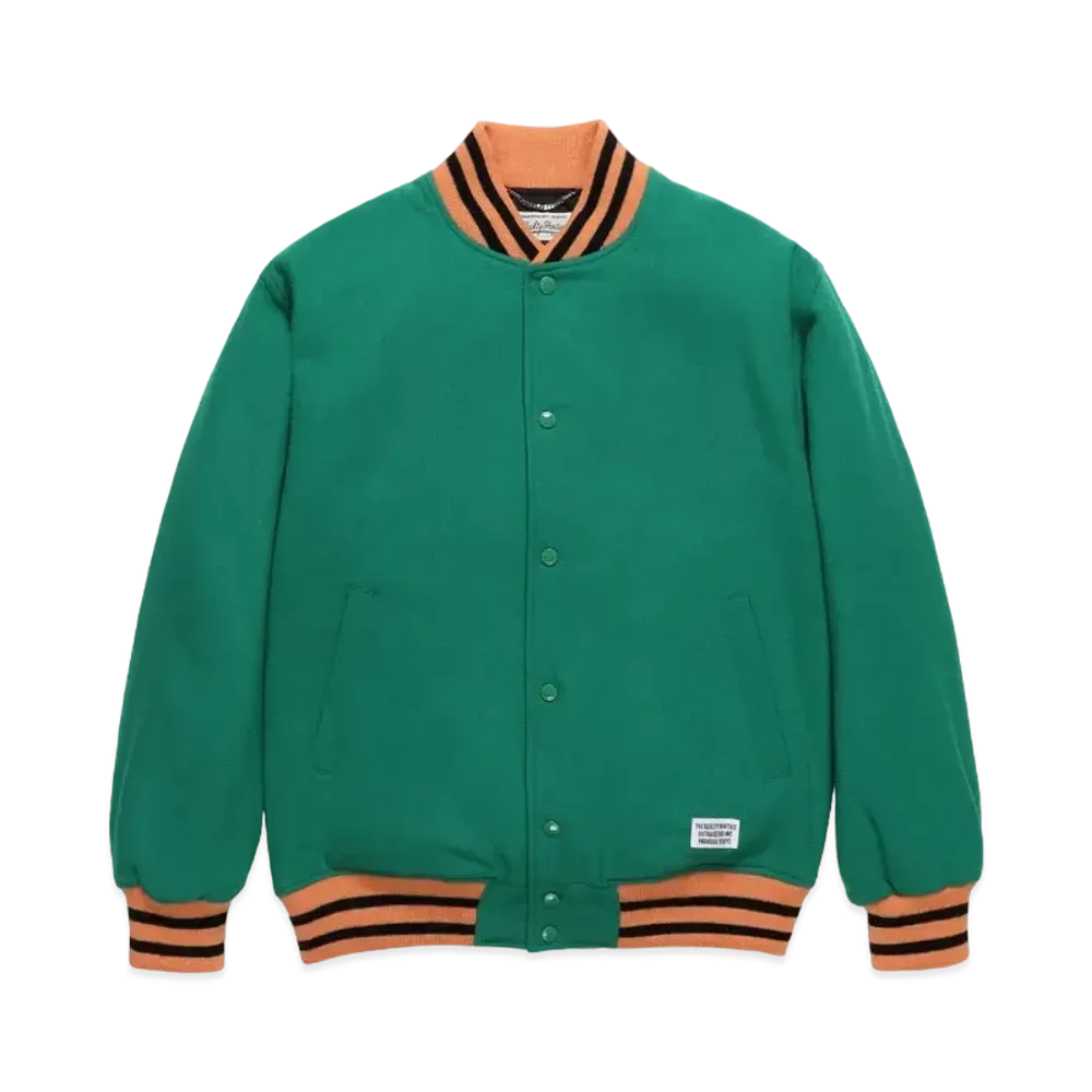 WACKO MARIA VARSITY JACKET "Green"