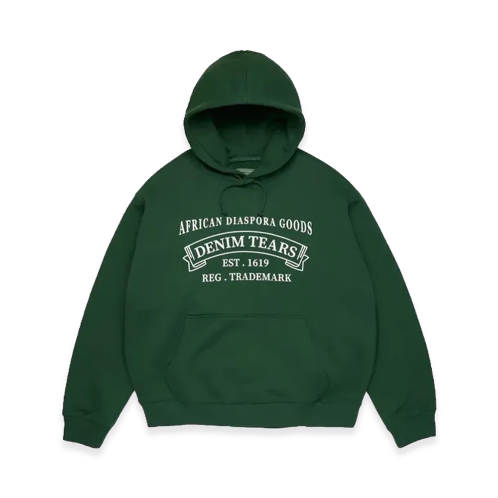 DENIM TEARS ADG Hoodie "Green"