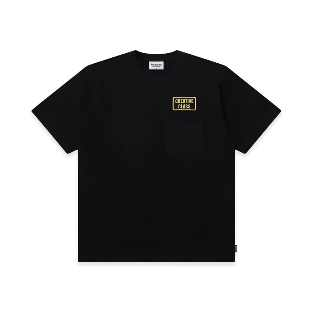 Mercedes Anchor inc. Creative Class Pocket Tee "Black"