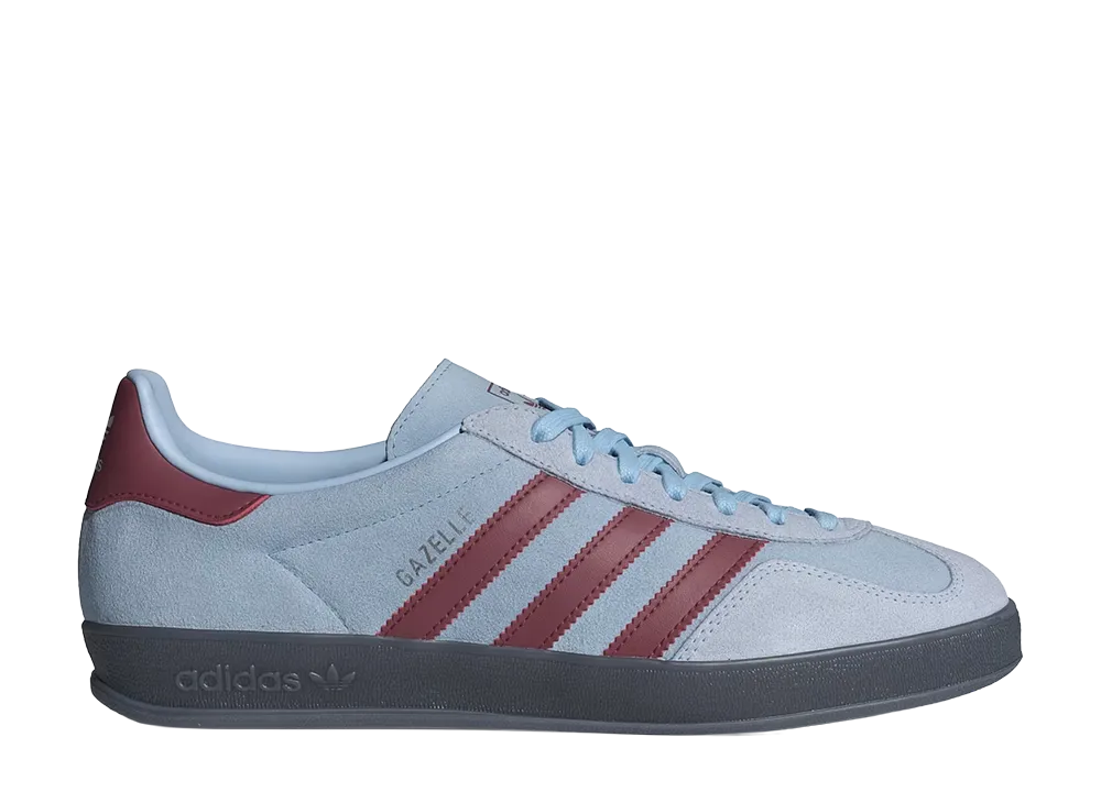 adidas Gazelle Indoor "Clear Sky/Noble Maroon/Crystal Sky"
