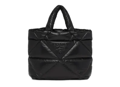 PRADA Padded Nappa Tote Bag "Black"