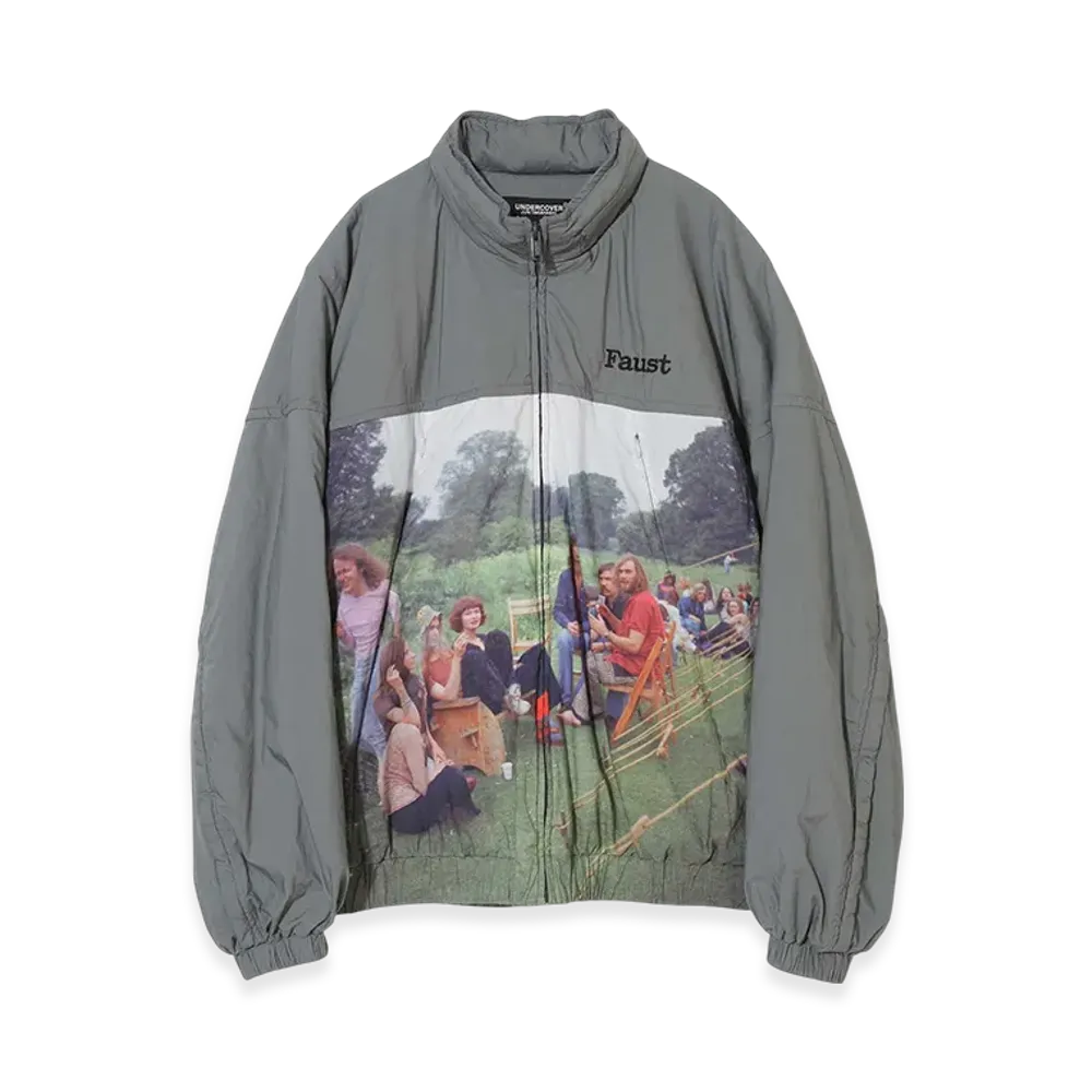 UNDERCOVER Cotton Padded Track Jacket "Gray"