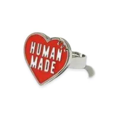 HUMAN MADE HEART RING "Silver"