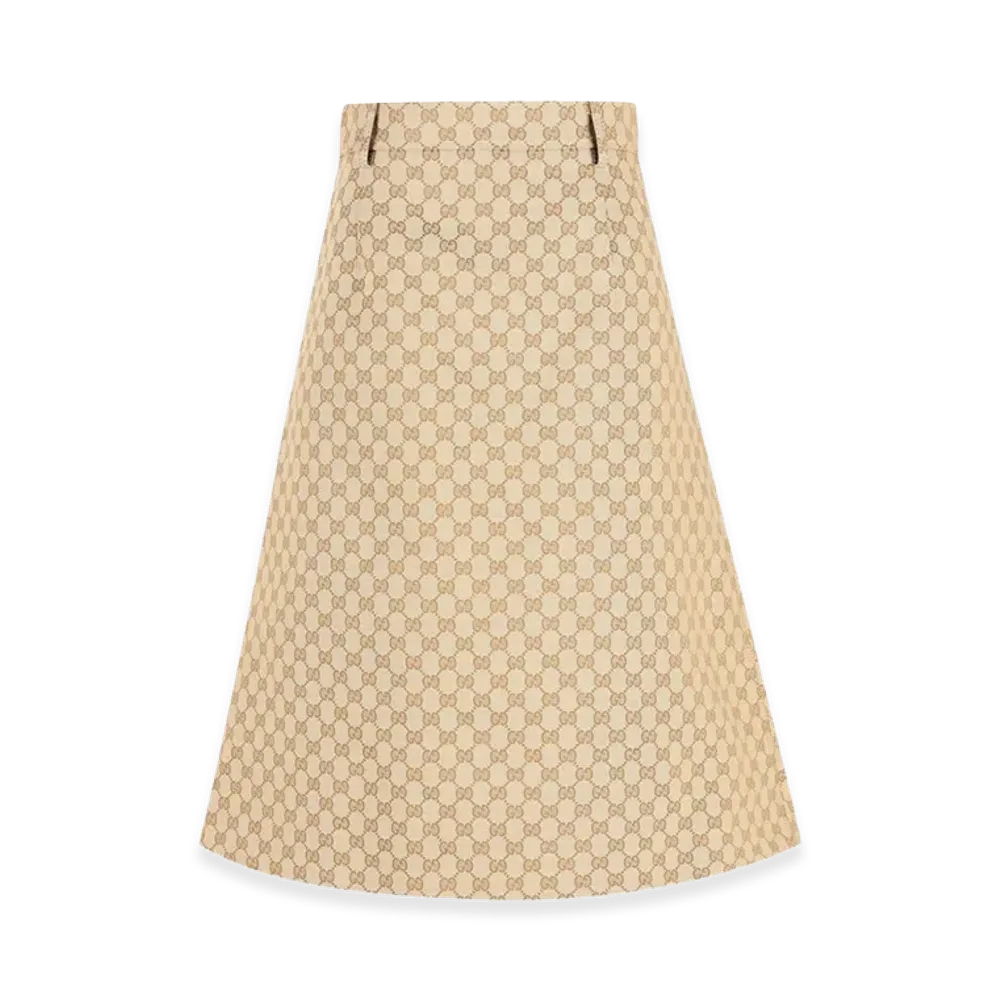 GUCCI Women's 'GG' Skirt "Printed"