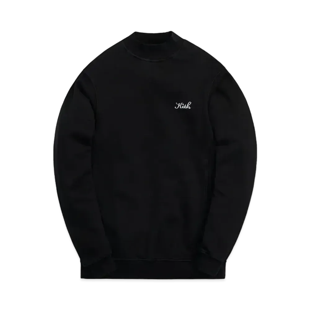 Kith Carlisle Mockneck Sweatshirt "Black"