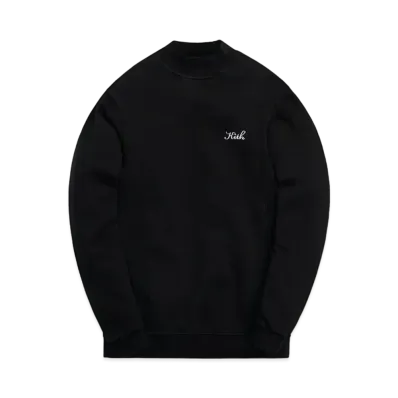 Kith Carlisle Mockneck Sweatshirt "Black"