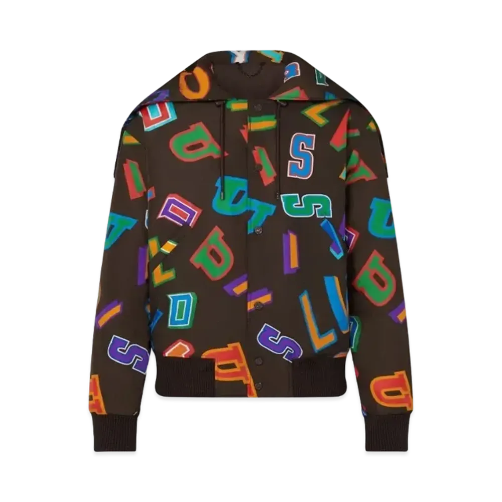 Louis Vuitton NBA Letter Hooded Blouson