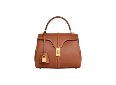 CELINE Small 16 Bag in Natural Calfskin "Tan"