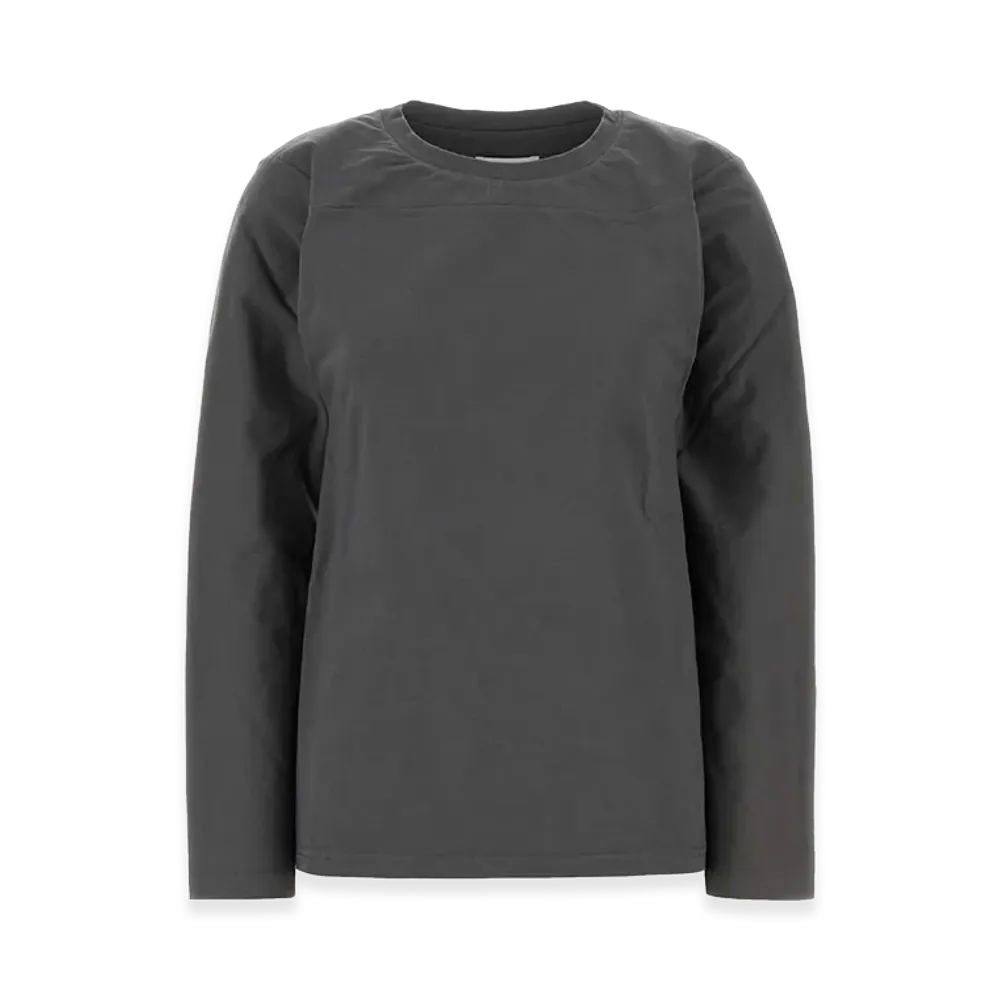 Jil Sander Women's Cotton T-Shirt "Dark Gray"