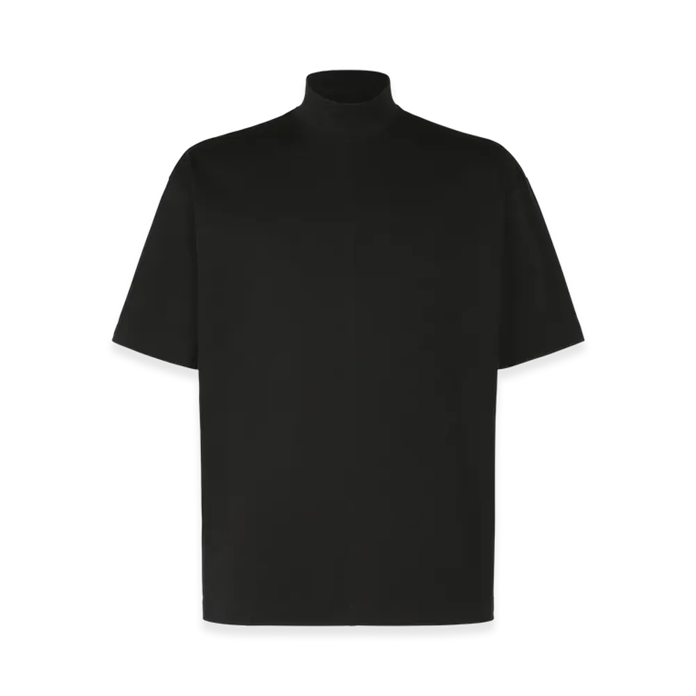 HOMME PLISSE ISSEY MIYAKE High Neck T-Shirt "Black"