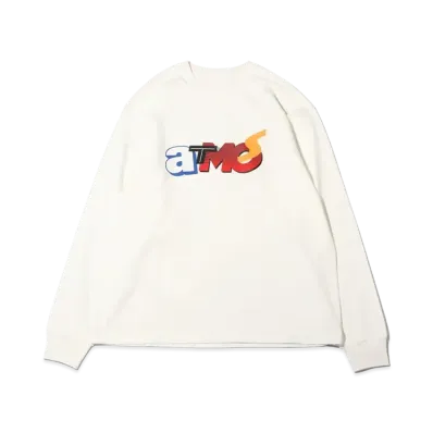 atmos Logo L/S "White"
