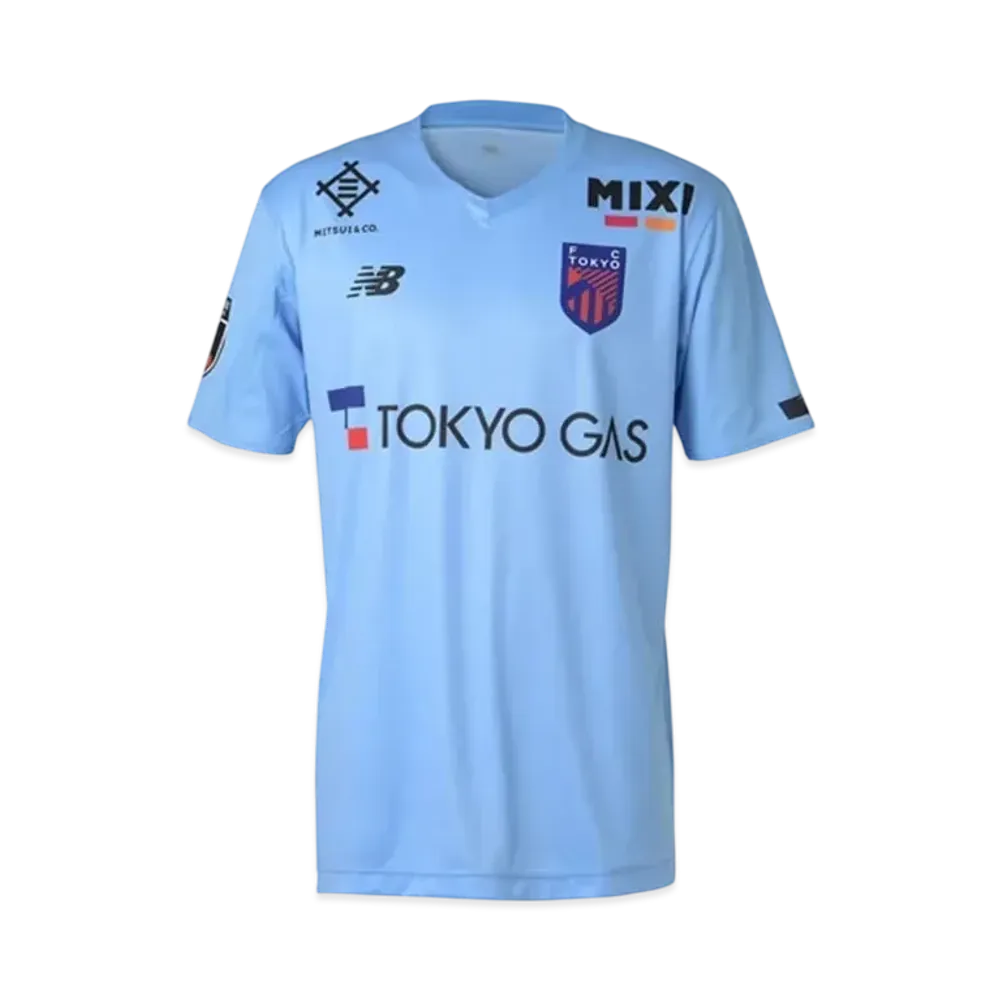 New Balance FC Tokyo 2024 GK Replica Short Sleeve "Team Carolina"