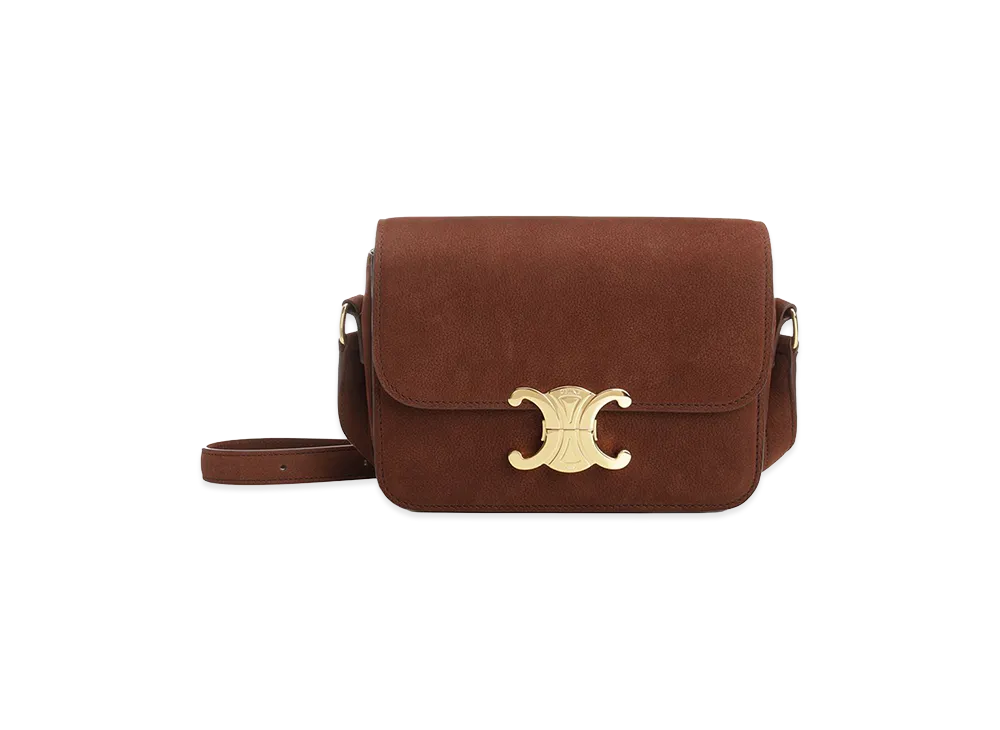 CELINE Women's Teen Triomphe "Brown"