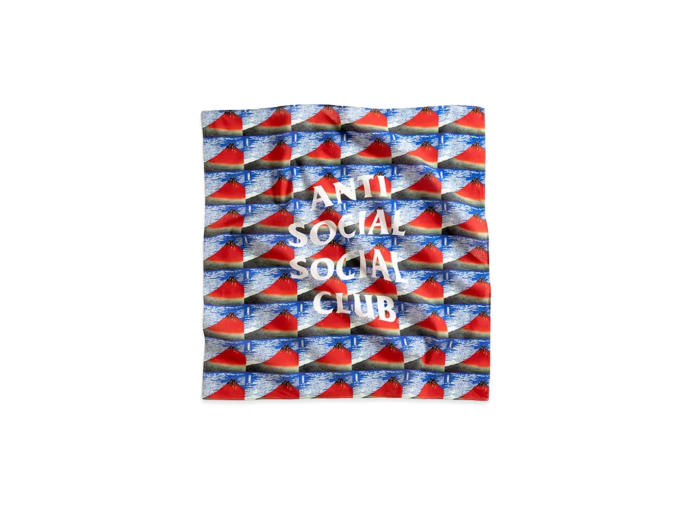 ANTI SOCIAL SOCIAL CLUB Fine Wind Clear Morning Bandana "Multi"