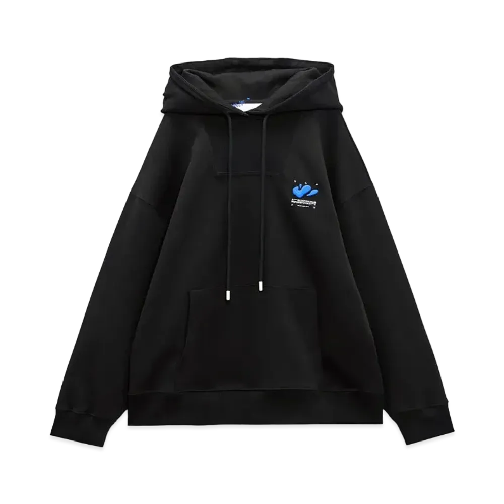 ADERERROR x ZARA Embroidery Hoodie "Black"