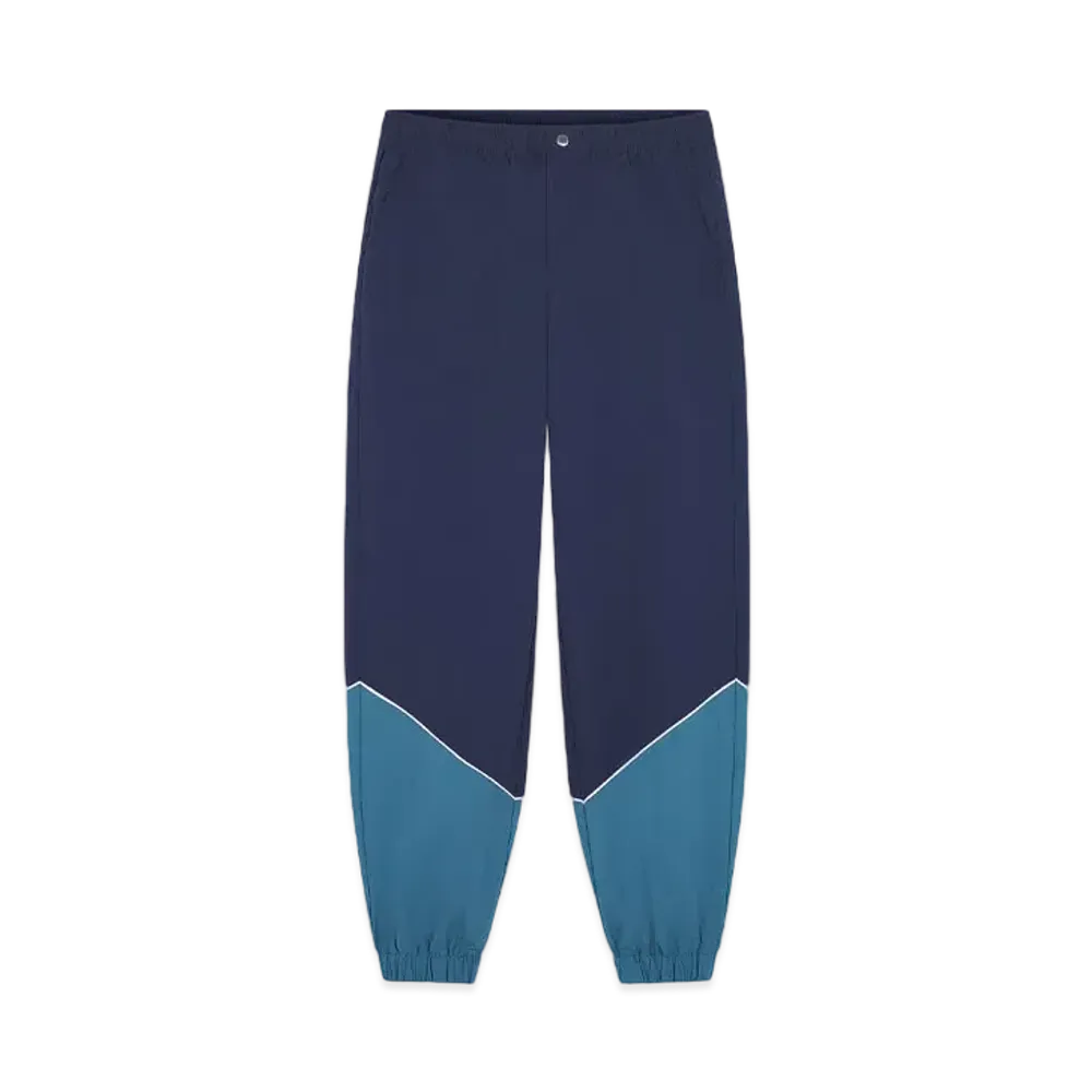 Maison Kitsune Technical Pants "Lake Blue/Navy Colorblock"