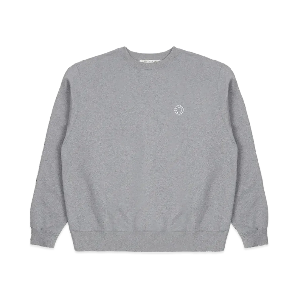 1017 ALYX 9SM Boxy Crewneck Sweatshirt "Grey"